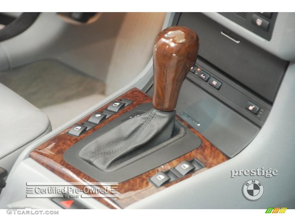 2004 3 Series 325i Convertible - Titanium Silver Metallic / Grey photo #14