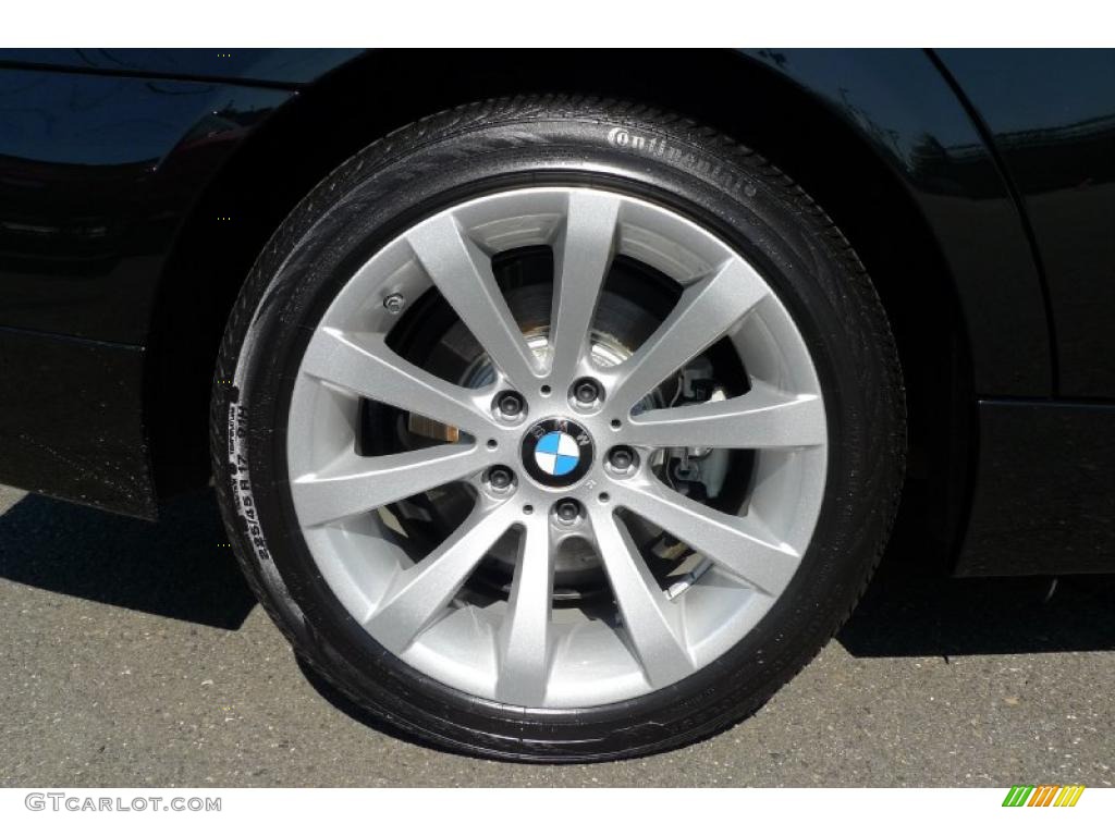 2010 3 Series 328i xDrive Sedan - Jet Black / Saddle Brown Dakota Leather photo #4