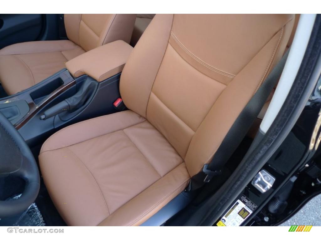 2010 3 Series 328i xDrive Sedan - Jet Black / Saddle Brown Dakota Leather photo #29