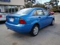 2007 Aqua Blue Metallic Ford Focus ZX4 SE Sedan  photo #8