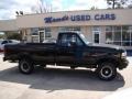 1992 Black Ford F150 XLT Regular Cab 4x4  photo #1