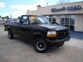 1992 Black Ford F150 XLT Regular Cab 4x4  photo #29