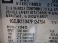 Graystone Metallic - Silverado 3500HD Classic LT Crew Cab 4x4 Dually Photo No. 26