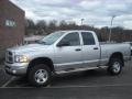 2004 Bright Silver Metallic Dodge Ram 3500 Laramie Quad Cab 4x4  photo #1