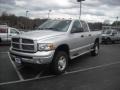 2004 Bright Silver Metallic Dodge Ram 3500 Laramie Quad Cab 4x4  photo #9