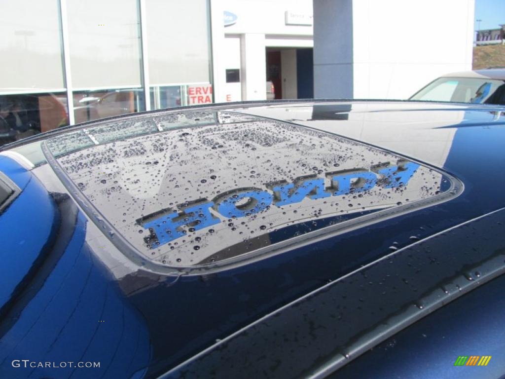 2007 CR-V EX 4WD - Royal Blue Pearl / Black photo #11