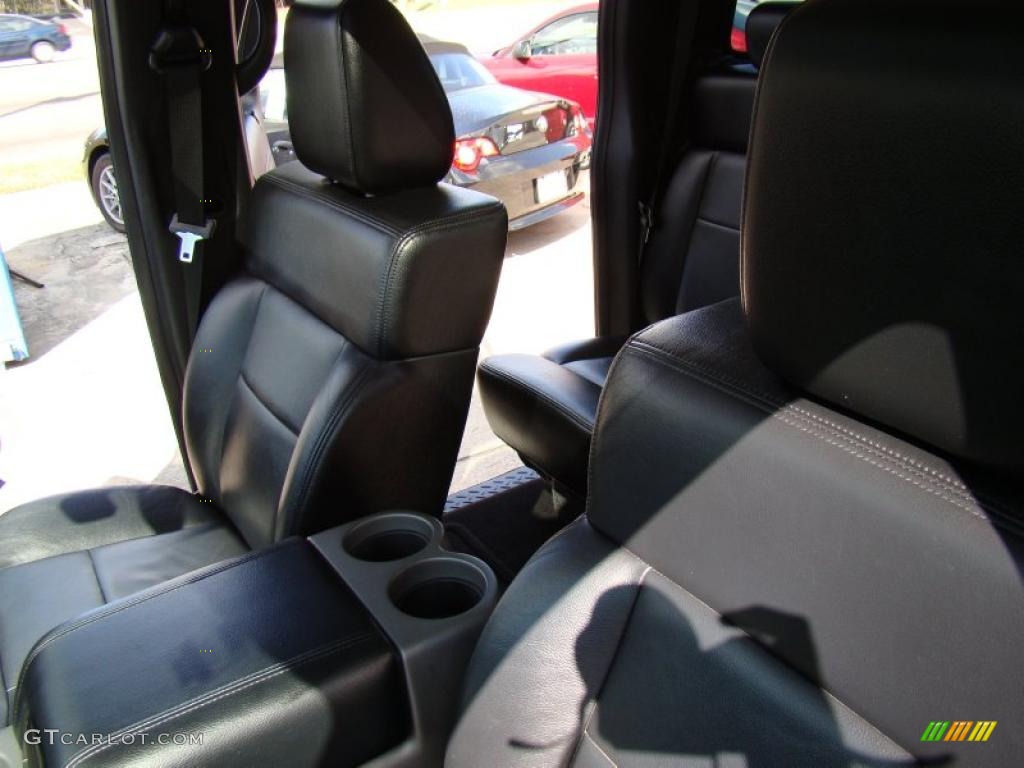 2005 F150 XLT SuperCrew 4x4 - Dark Stone Metallic / Black photo #11