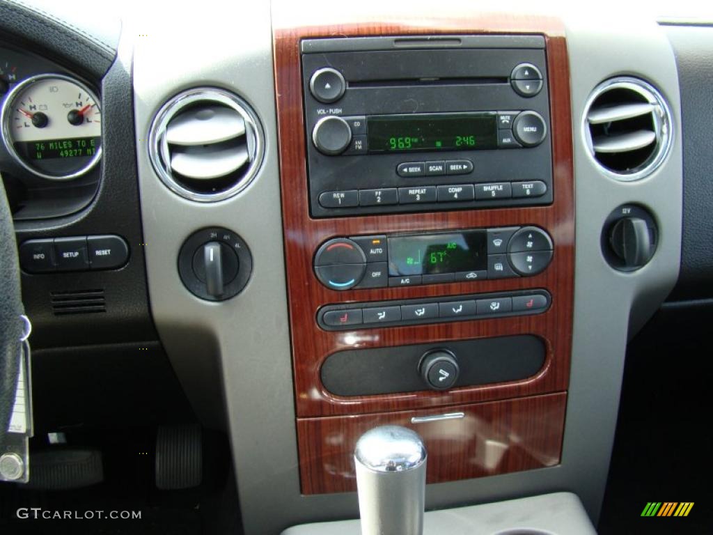 2005 F150 XLT SuperCrew 4x4 - Dark Stone Metallic / Black photo #23