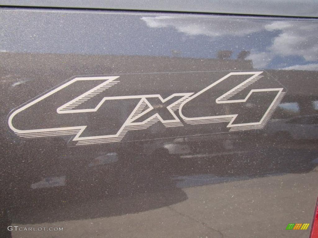2005 F150 XLT SuperCrew 4x4 - Dark Stone Metallic / Black photo #44