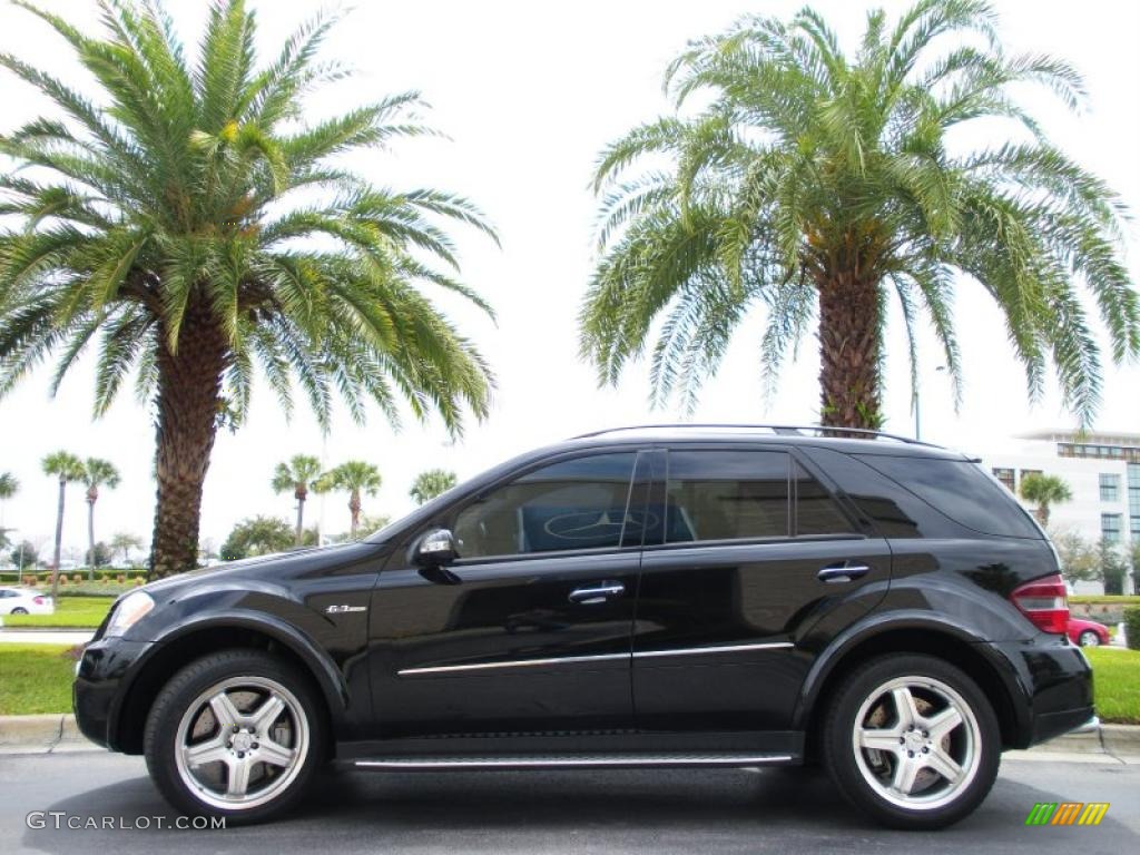 2008 ML 63 AMG 4Matic - Black / Black photo #1