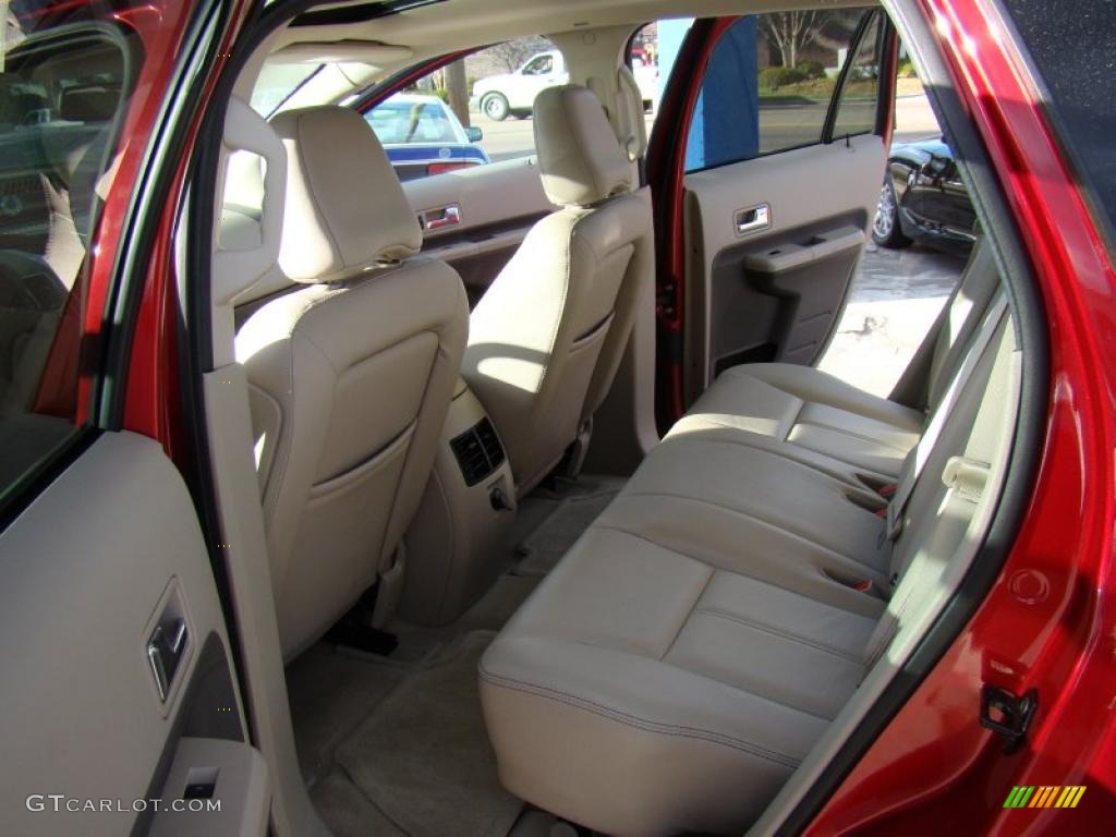 2007 Edge SEL - Redfire Metallic / Camel photo #14