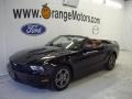 Black - Mustang V6 Premium Convertible Photo No. 1