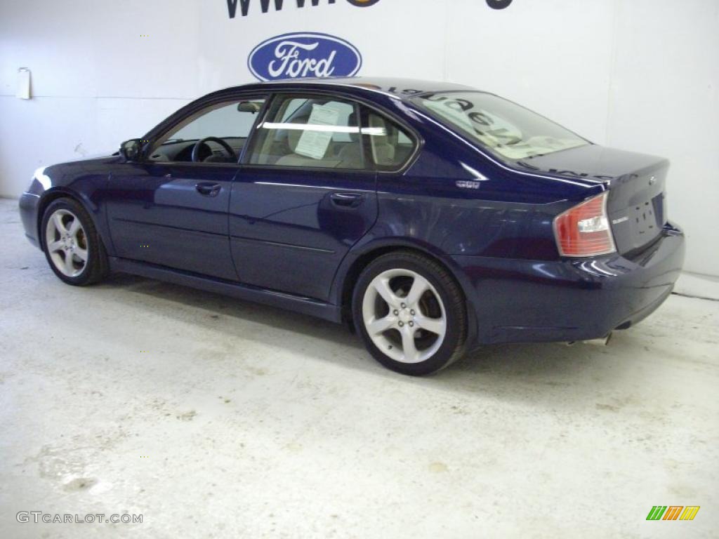 2006 Legacy 2.5i Special Edition Sedan - Regal Blue Pearl / Taupe photo #2