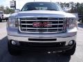 2010 Pure Silver Metallic GMC Sierra 1500 SLE Crew Cab 4x4  photo #3