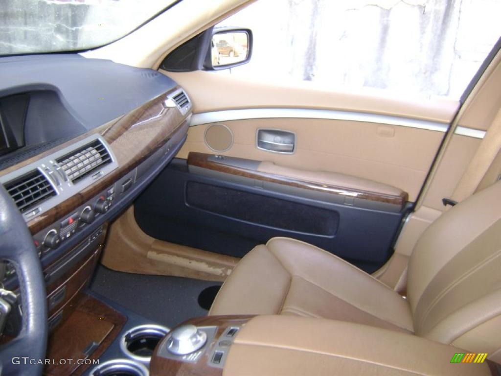 2002 7 Series 745i Sedan - Toledo Blue Metallic / Beige III photo #21