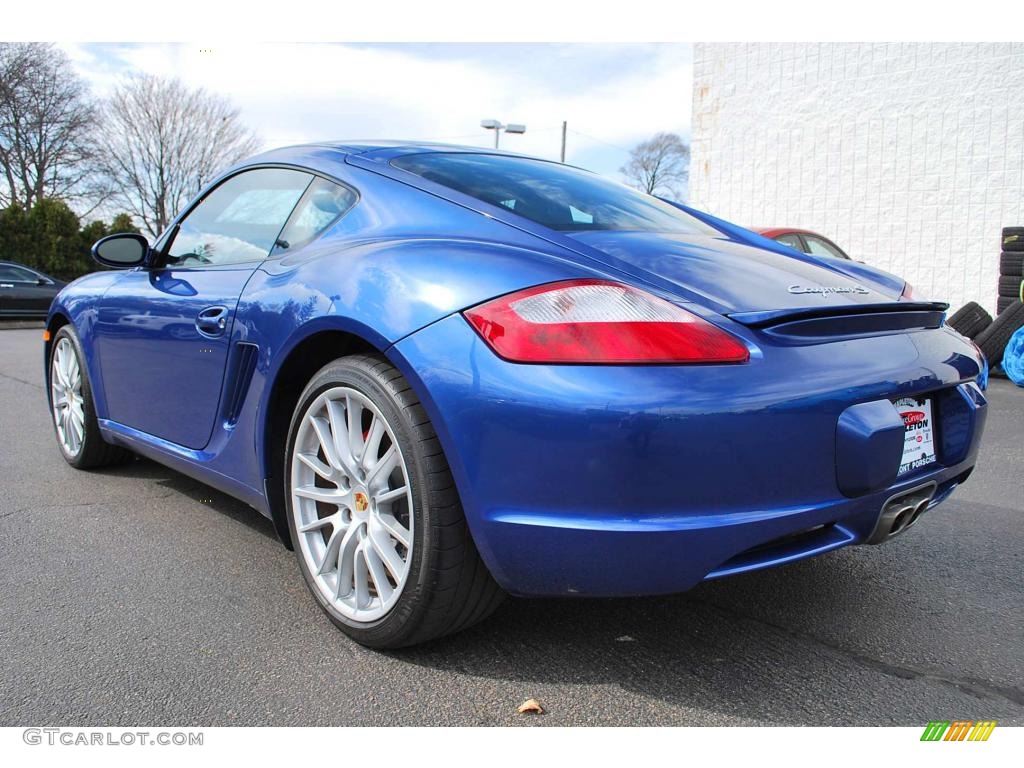 2006 Cayman S - Cobalt Blue Metallic / Black photo #5