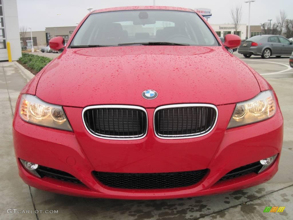 2010 3 Series 328i Sedan - Crimson Red / Black photo #5