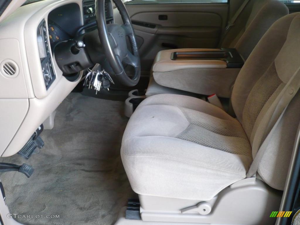 2005 Silverado 1500 LT Crew Cab 4x4 - Black / Tan photo #9