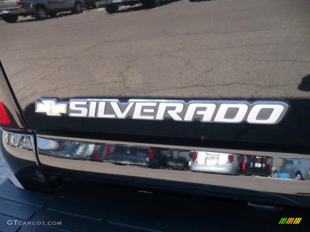 2005 Silverado 1500 LT Crew Cab 4x4 - Black / Tan photo #12