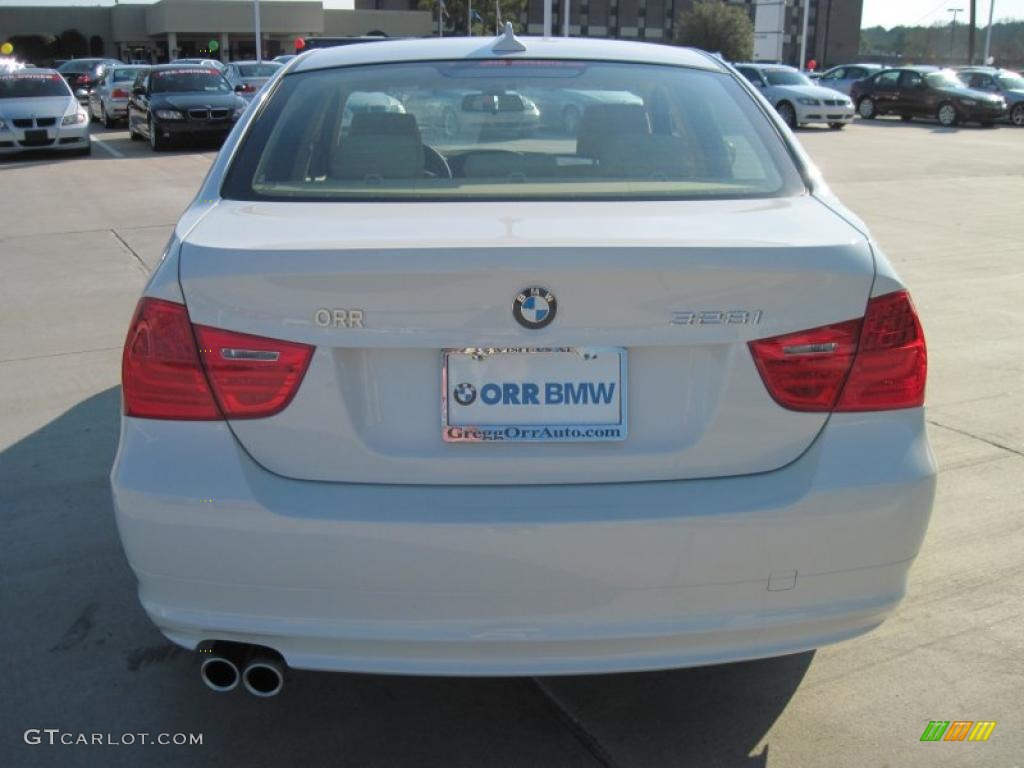 2010 3 Series 328i Sedan - Alpine White / Beige photo #6