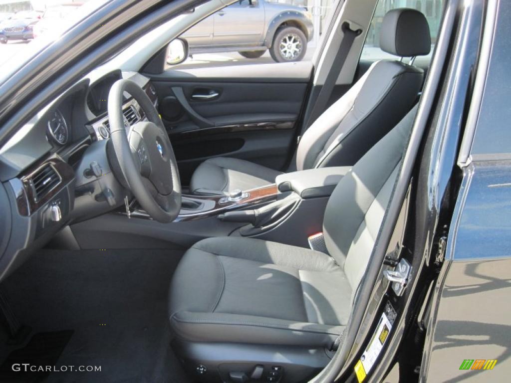 2010 3 Series 328i Sedan - Black Sapphire Metallic / Black photo #7
