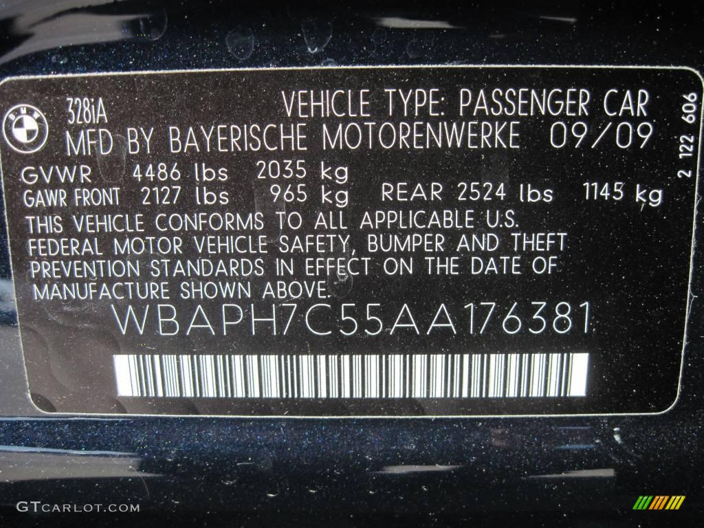 2010 3 Series 328i Sedan - Monaco Blue Metallic / Saddle Brown Dakota Leather photo #10