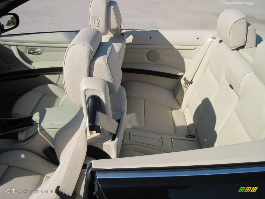 2010 3 Series 328i Convertible - Black Sapphire Metallic / Beige photo #8