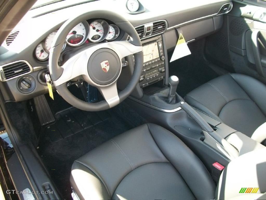 2010 911 Carrera 4S Cabriolet - Black / Black photo #10