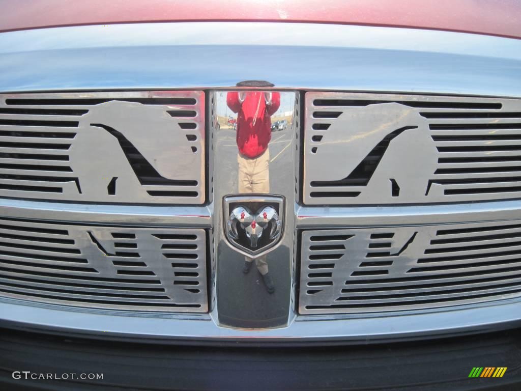 2008 Ram 1500 SXT Regular Cab 4x4 - Inferno Red Crystal Pearl / Khaki photo #14