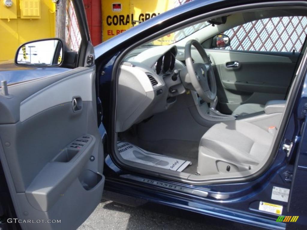 2008 Malibu LS Sedan - Imperial Blue Metallic / Titanium Gray photo #9