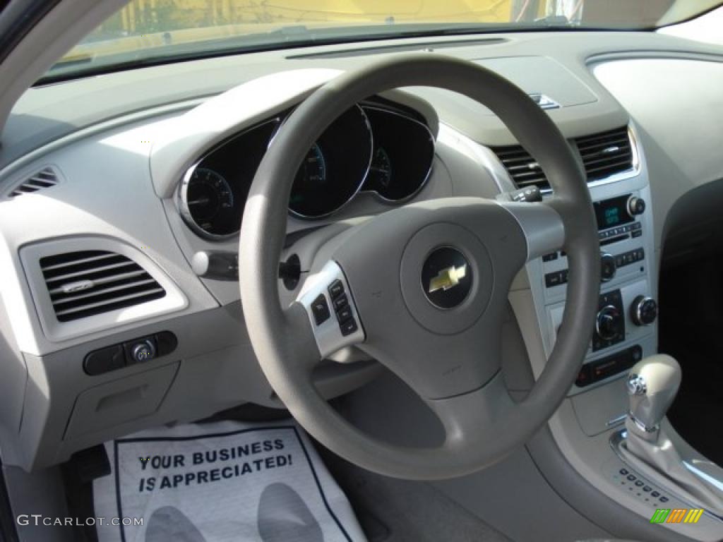 2008 Malibu LS Sedan - Imperial Blue Metallic / Titanium Gray photo #11