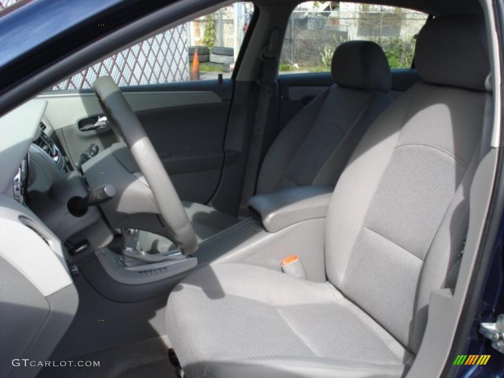 2008 Malibu LS Sedan - Imperial Blue Metallic / Titanium Gray photo #12