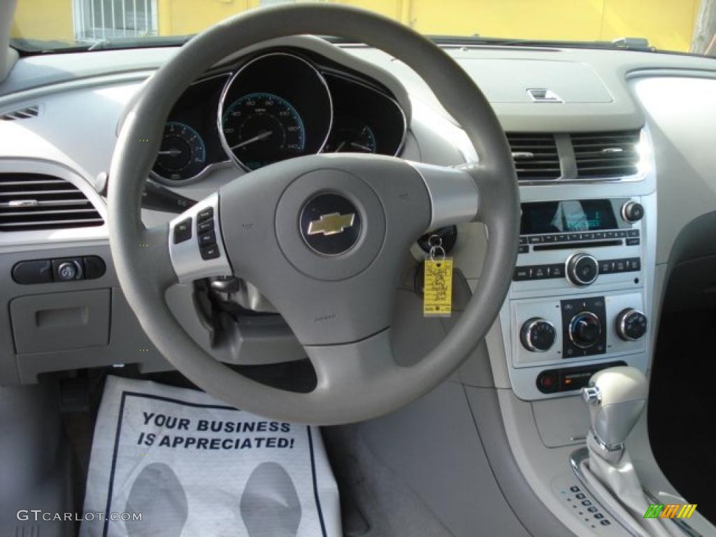 2008 Malibu LS Sedan - Imperial Blue Metallic / Titanium Gray photo #13