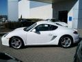 2009 Carrara White Porsche Cayman S  photo #8
