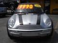 2002 Pure Silver Metallic Mini Cooper Hardtop  photo #2