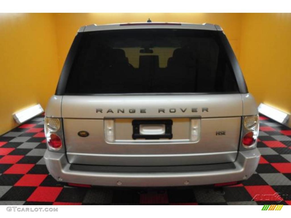 2006 Range Rover HSE - Zambezi Silver Metallic / Charcoal/Jet photo #5