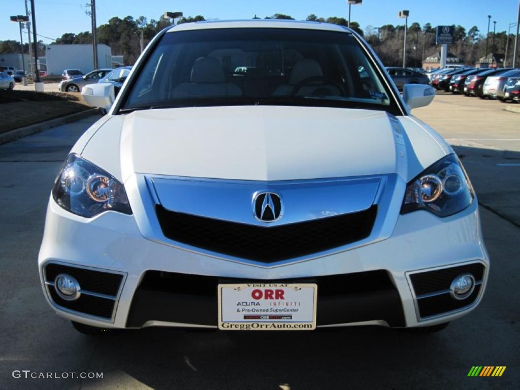 2010 RDX  - White Diamond Pearl / Taupe photo #5