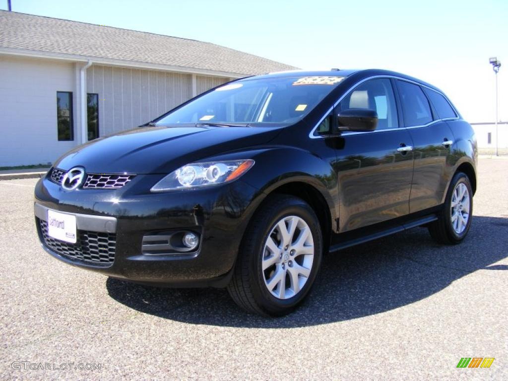2007 CX-7 Touring - Brilliant Black / Black photo #1