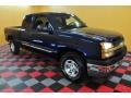 2003 Dark Blue Metallic Chevrolet Silverado 1500 LS Extended Cab 4x4  photo #1