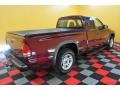 2002 Dark Garnet Red Pearl Dodge Dakota SXT Club Cab  photo #6