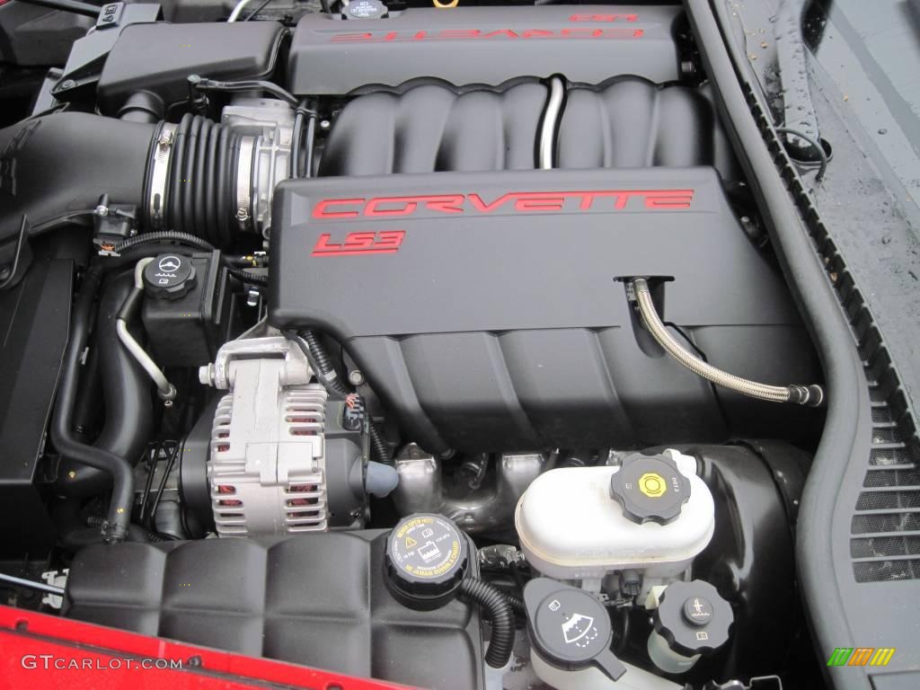 2009 Corvette Coupe - Victory Red / Ebony photo #14