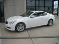 Moonlight White 2010 Infiniti G 37 Journey Coupe