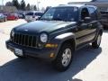 2007 Jeep Green Metallic Jeep Liberty Sport 4x4  photo #1