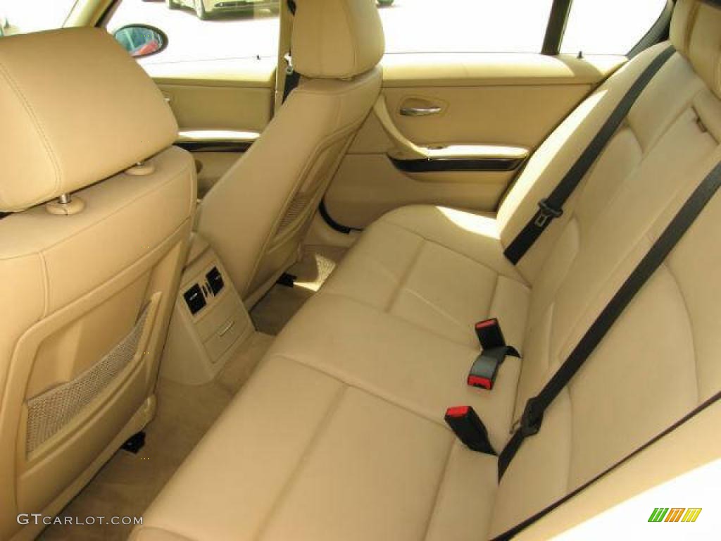 2007 3 Series 328i Sedan - Crimson Red / Beige photo #5