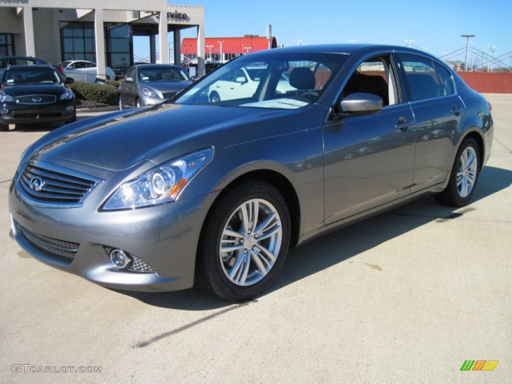 2010 G 37 Sedan - Graphite Shadow / Graphite photo #1