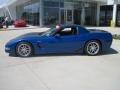 2003 Electron Blue Metallic Chevrolet Corvette Z06  photo #3