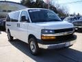 2009 Summit White Chevrolet Express LT 3500 Passenger Van  photo #3