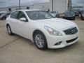 2010 Moonlight White Infiniti G 37 Journey Sedan  photo #2