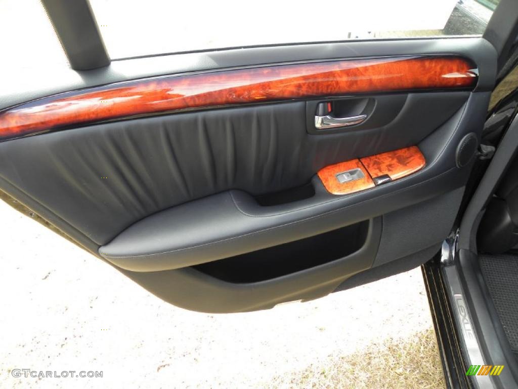 2006 LS 430 - Black Onyx / Black photo #8