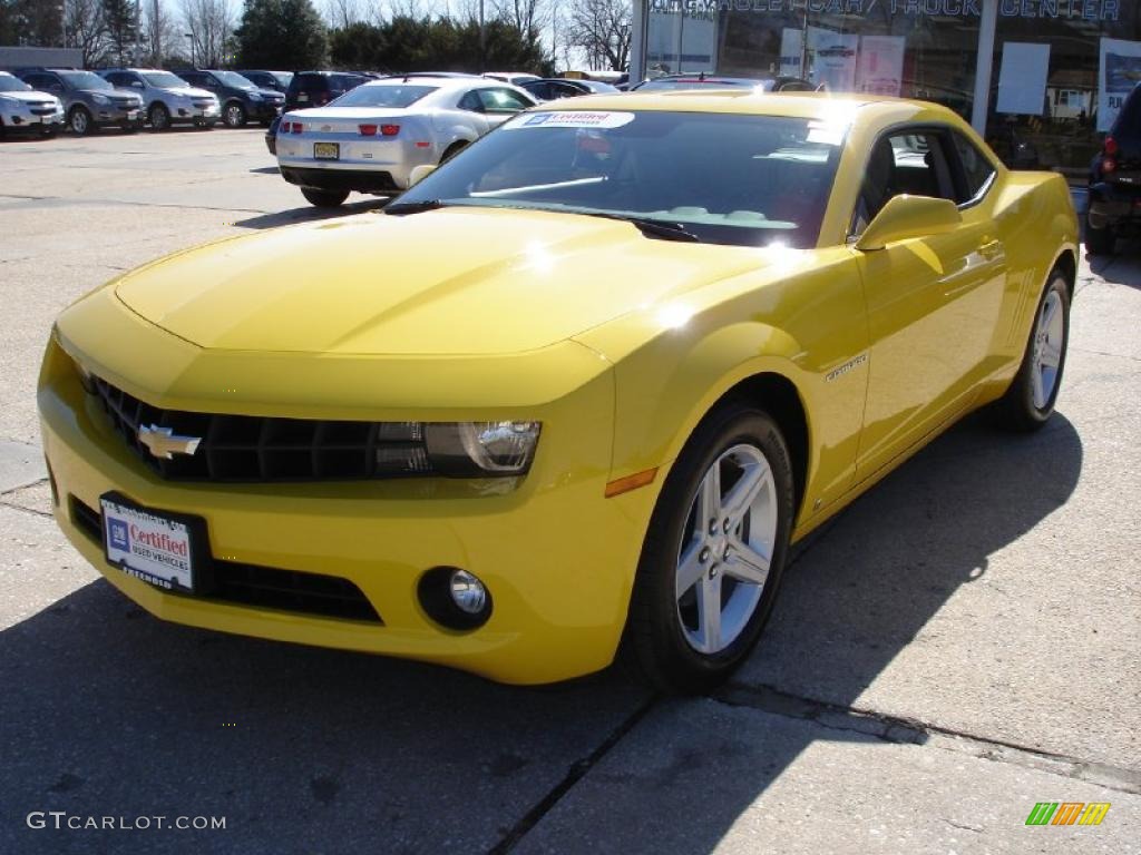 Rally Yellow Chevrolet Camaro